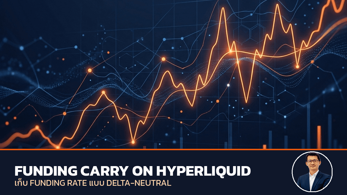 Funding Carry บน Hyperliquid: เก็บ Funding Rate แบบ Delta-Neutral background