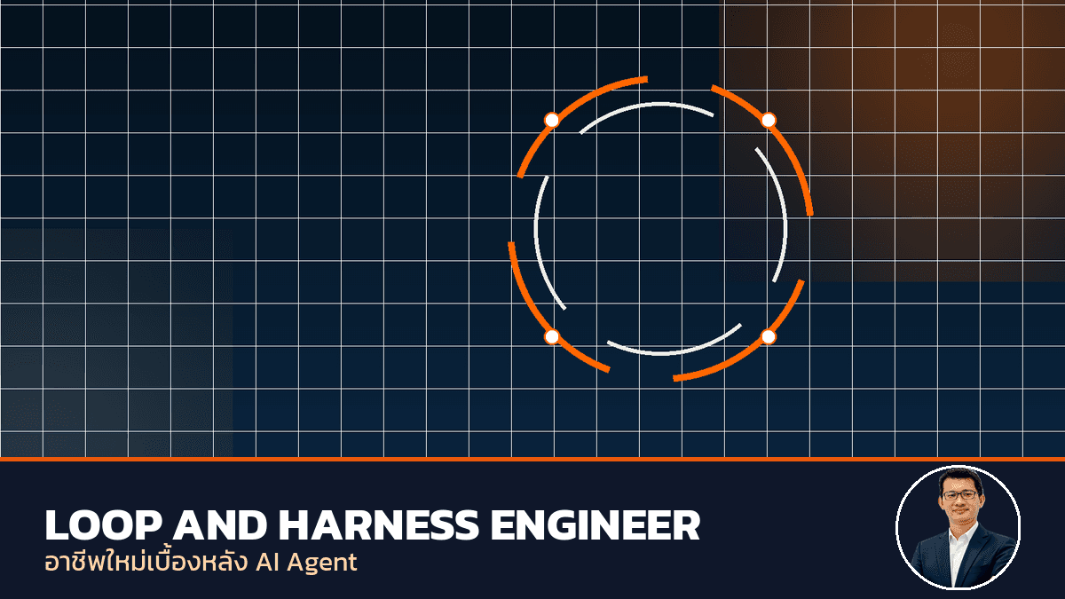 Loop and Harness Engineer คืออะไร? อาชีพใหม่เบื้องหลัง AI Agent ที่คุณใช้ทุกวัน background